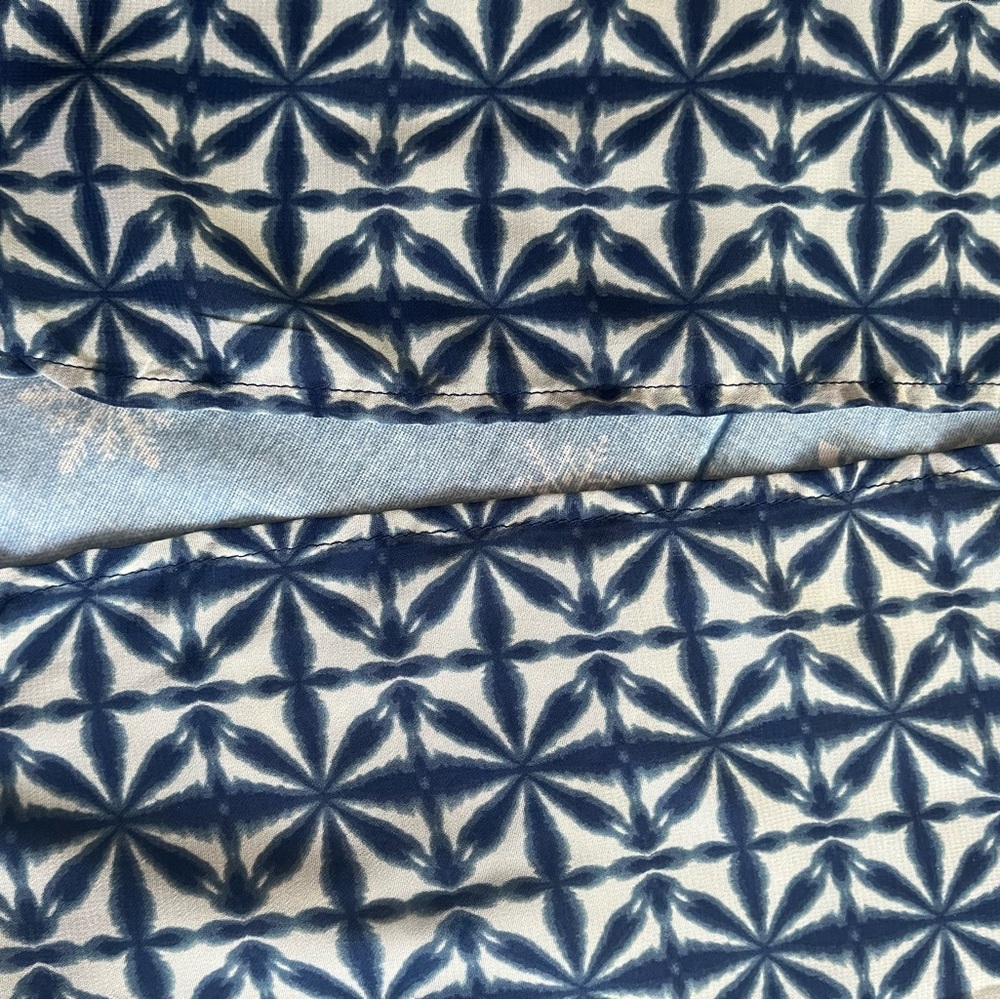Short Robe Navy/White - Picture 4 of 6